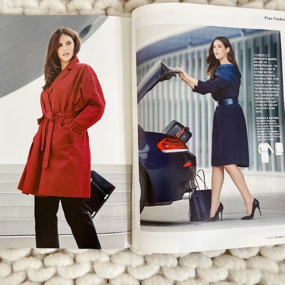 Burda Style Magazine 12/2013 English Uncut Sewing Patterns - Picture 12 of 12